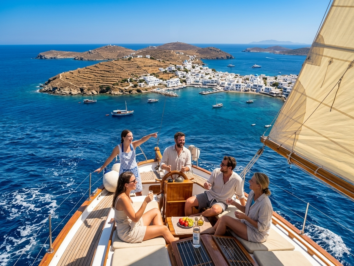 Sail the Cyclades — Your Own Route